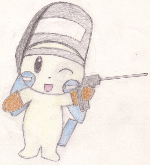 Minun the Mechanic fanart